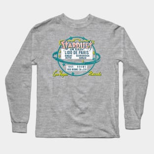 Retro Vintage Stardust Resort and Casino Las Vegas Long Sleeve T-Shirt